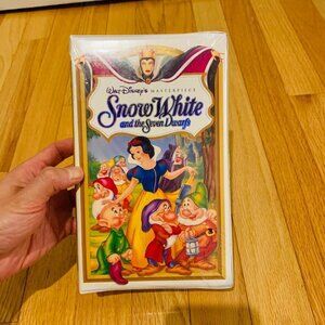 Snow White & the Seven Dwarfs (VHS, 1994) Masterpiece Collection #1524
